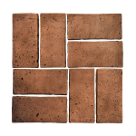 Arto Brick - Smooth Cotto Dark Luna 4" x 8"